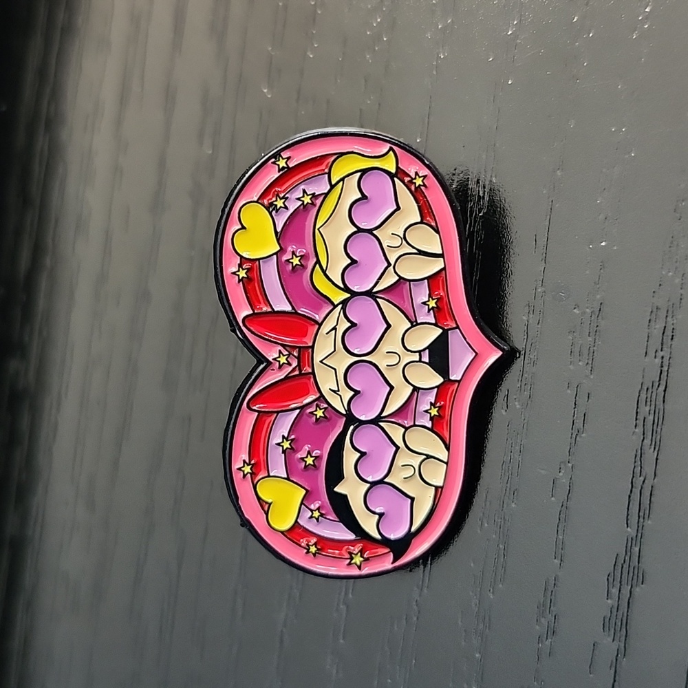 Cartoon Network Powerpuff Girls Enamel Pin